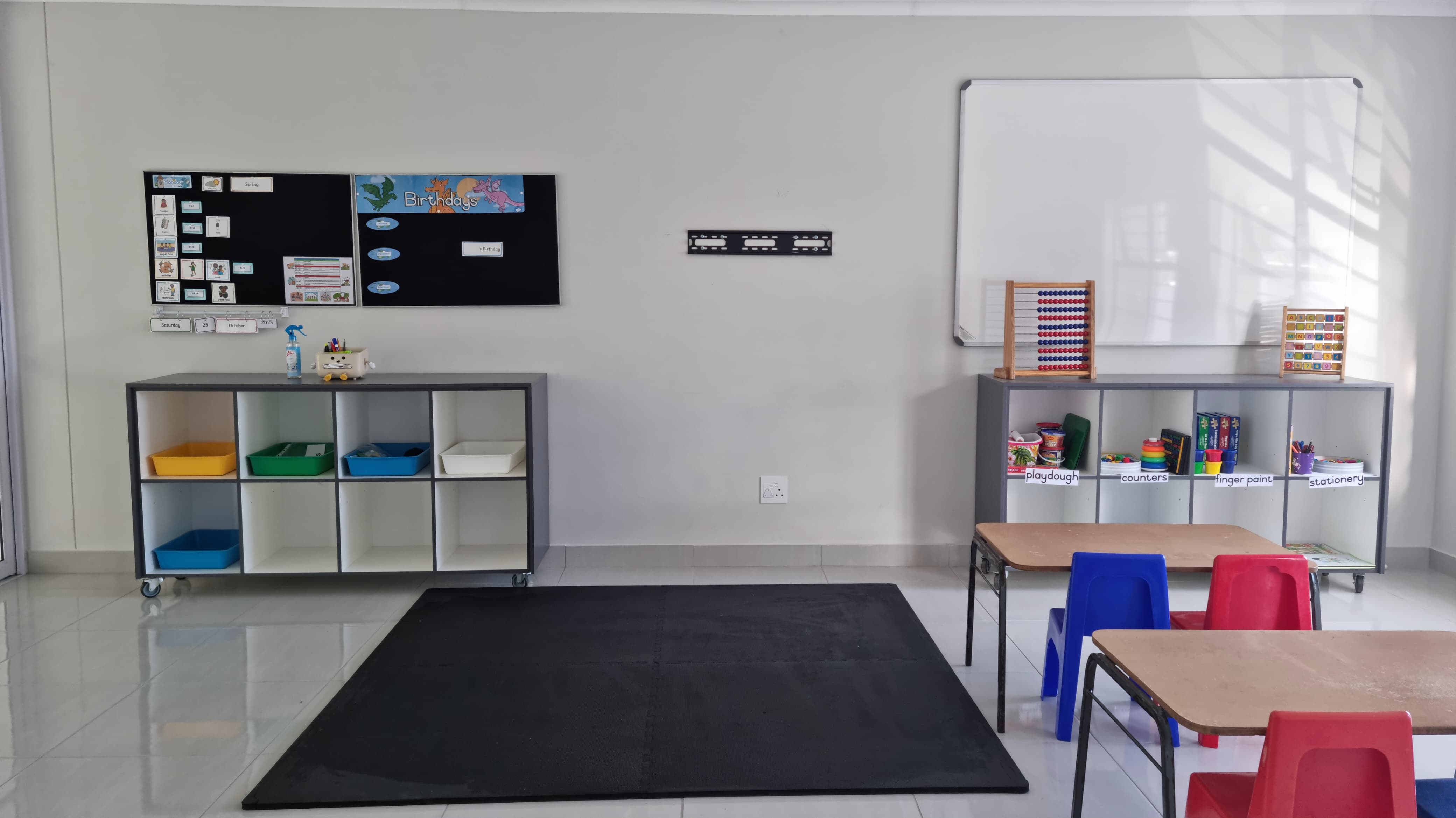 Newly built classrooms